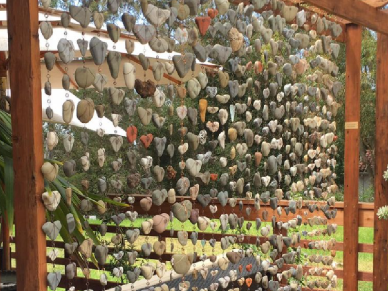 You Won’t Believe This Stunning Heart-Shaped Rock Wall—See How They Made It!
