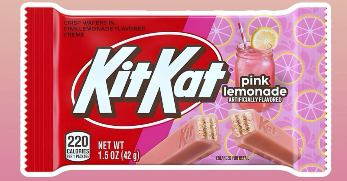 Kit Kat Released A Pink Lemonade Flavor Just In Time For Summer