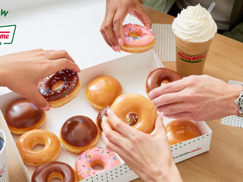 Here’s How To Get A Dozen Doughnuts For Free At Krispy Kreme
