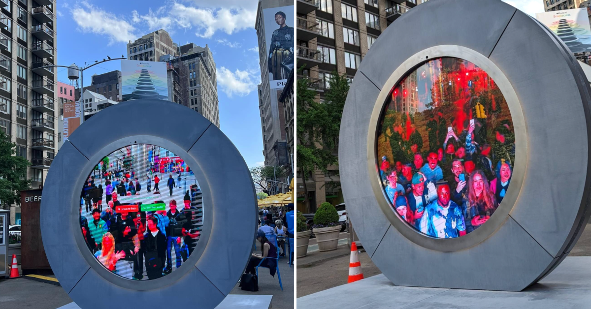 The Portal That Connects NYC To Ireland Has Officially Reopened With Some Changes Due to Inappropriate Behavior