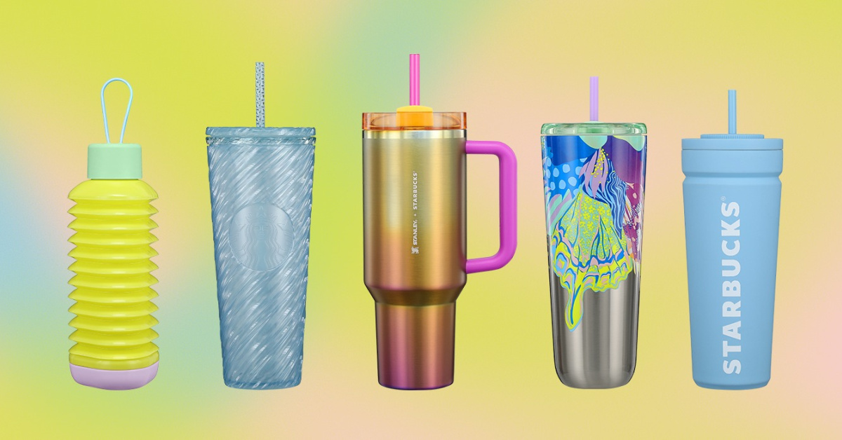 Summertime Has Officially Arrived At Starbucks With New Tumblers and Cups