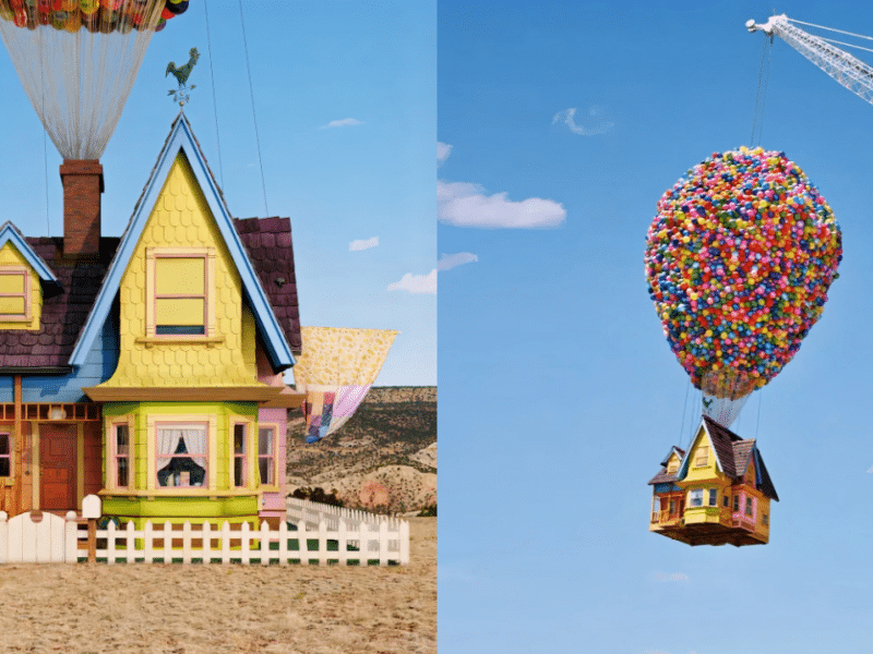 You Can Now Stay In Pixar’s ‘Up’ House and It Actually Floats In The Air
