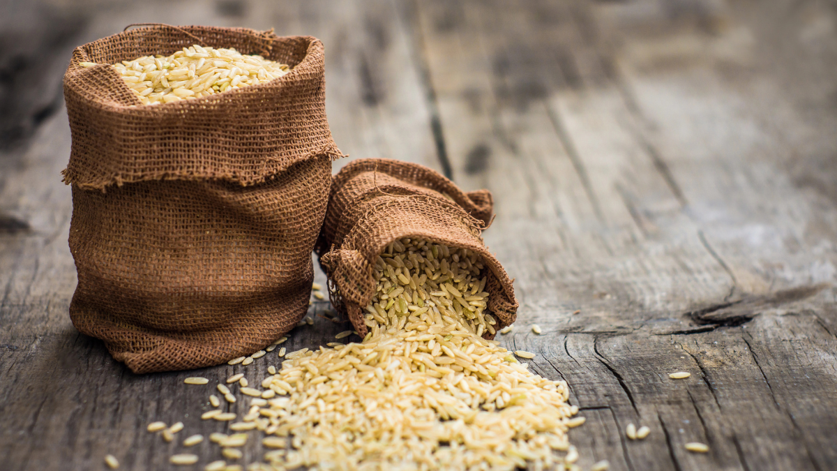 brown rice bags