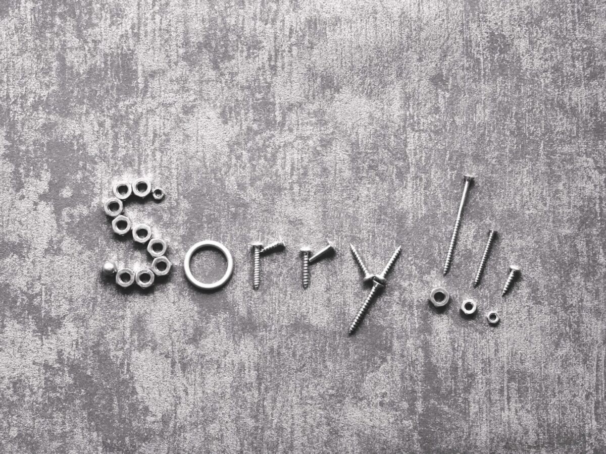 I am so very sorry…