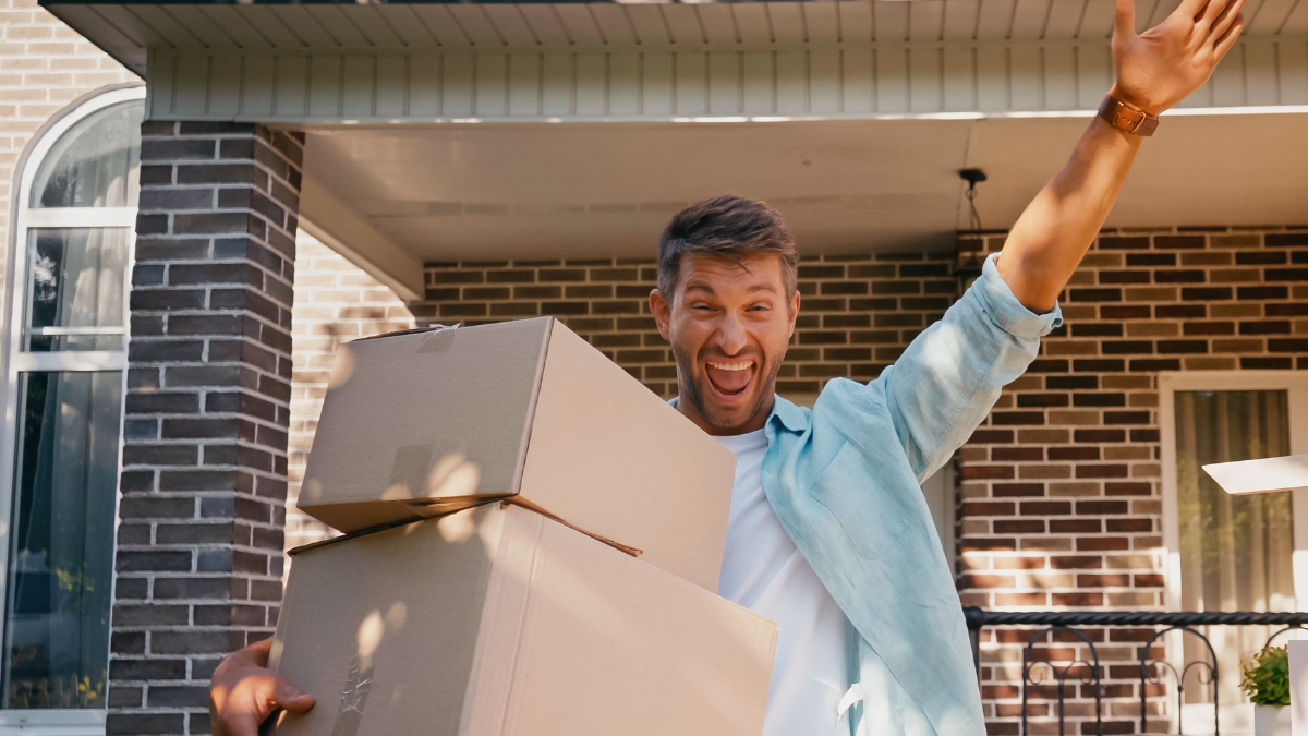 man moving out
