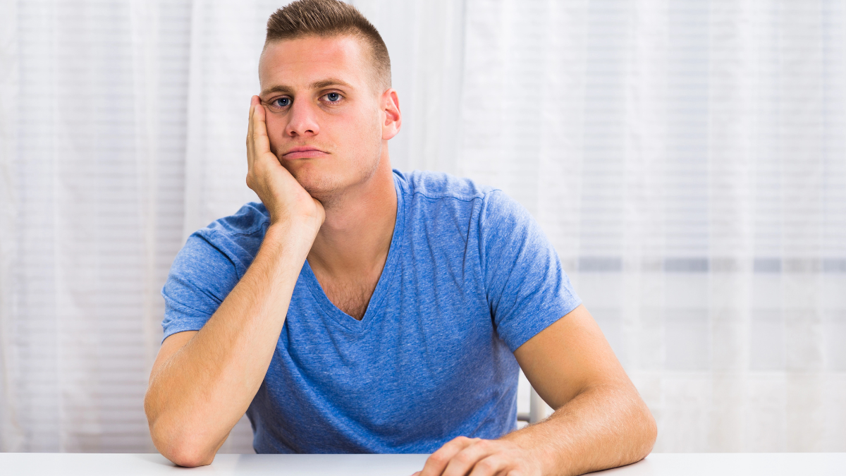 man thinking