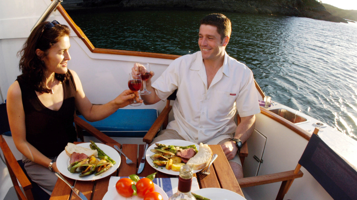 people on boat