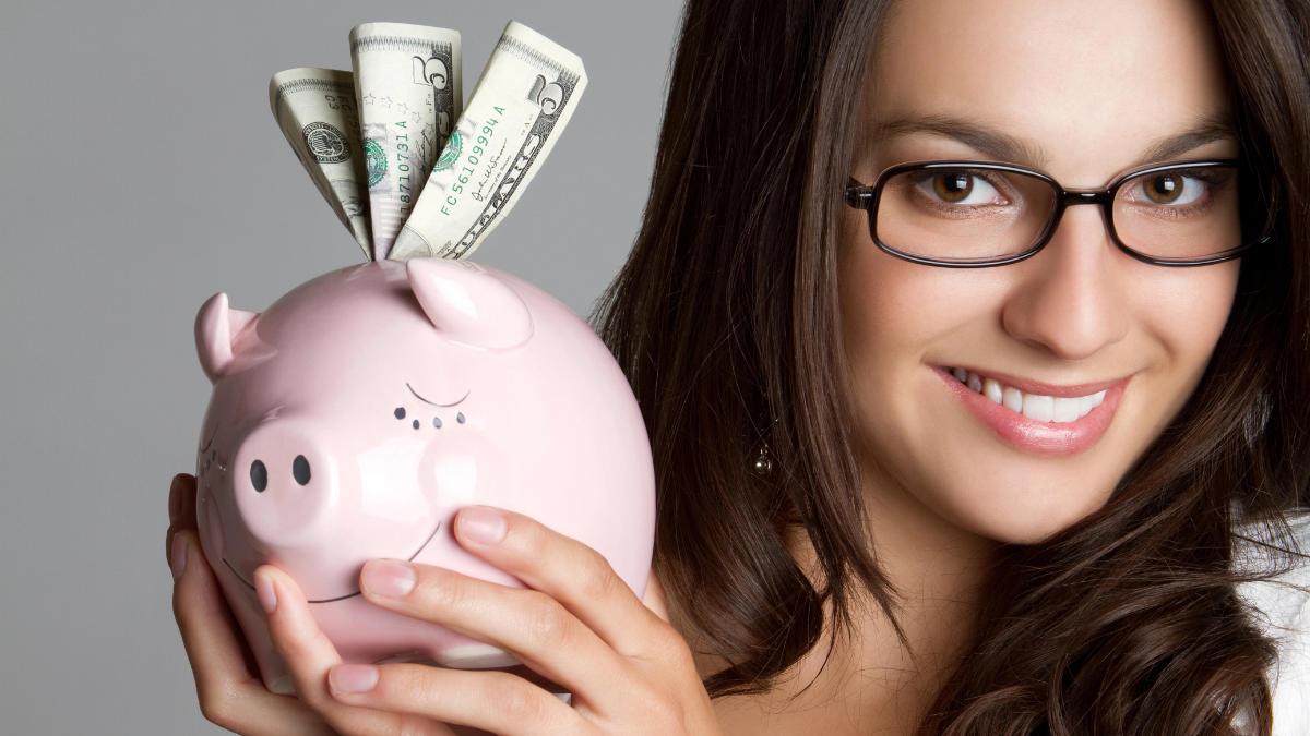 person with money