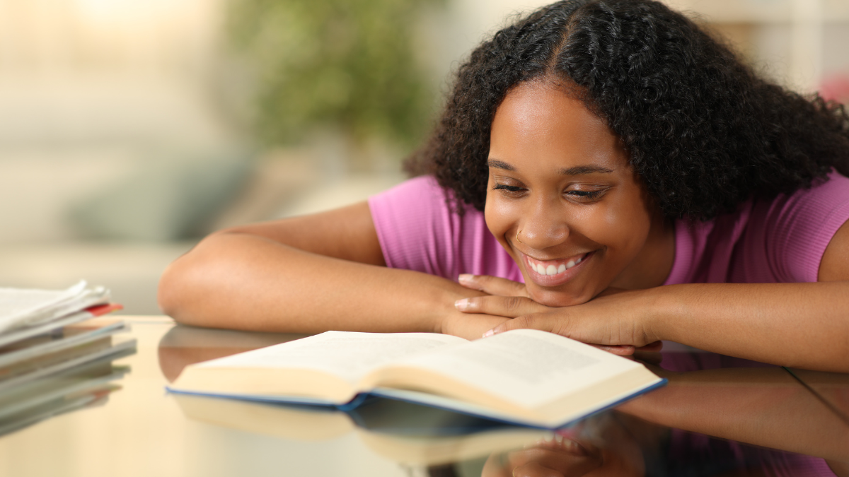 teen reading