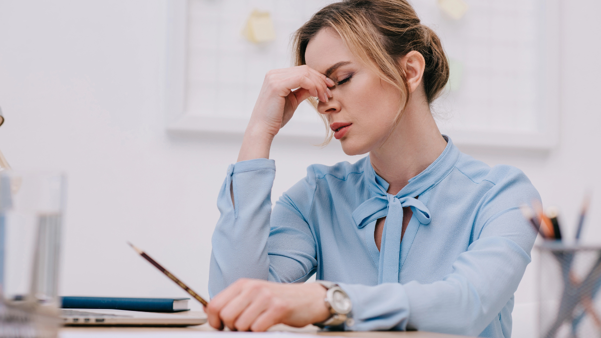 Stressed Woman