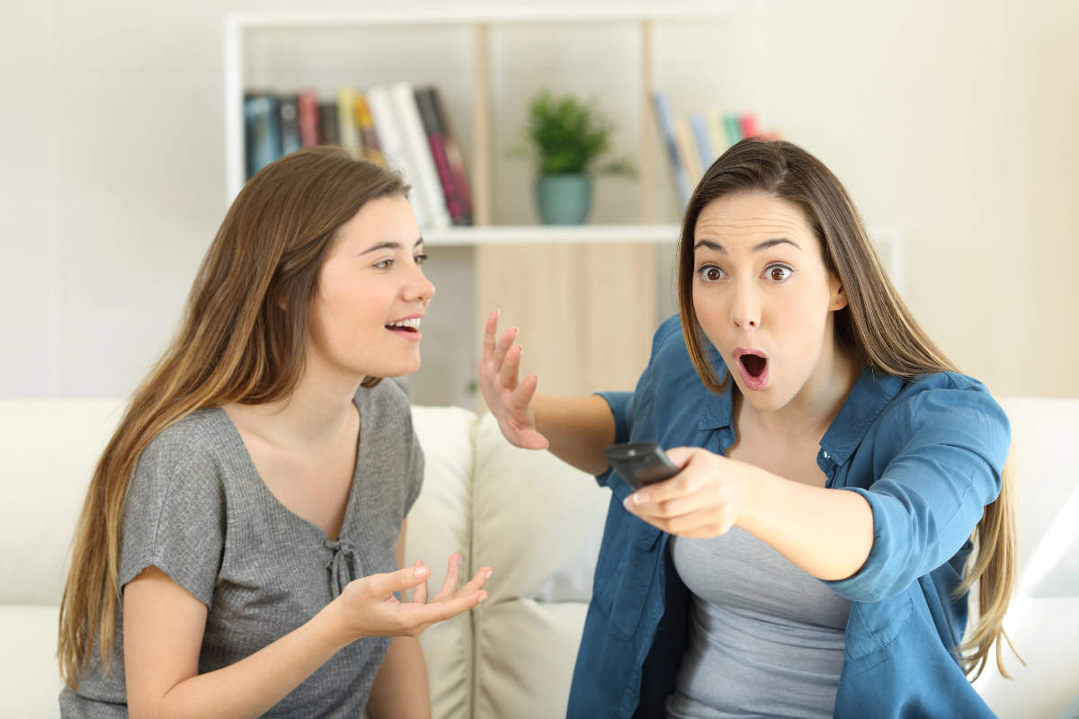 Woman Interrupting