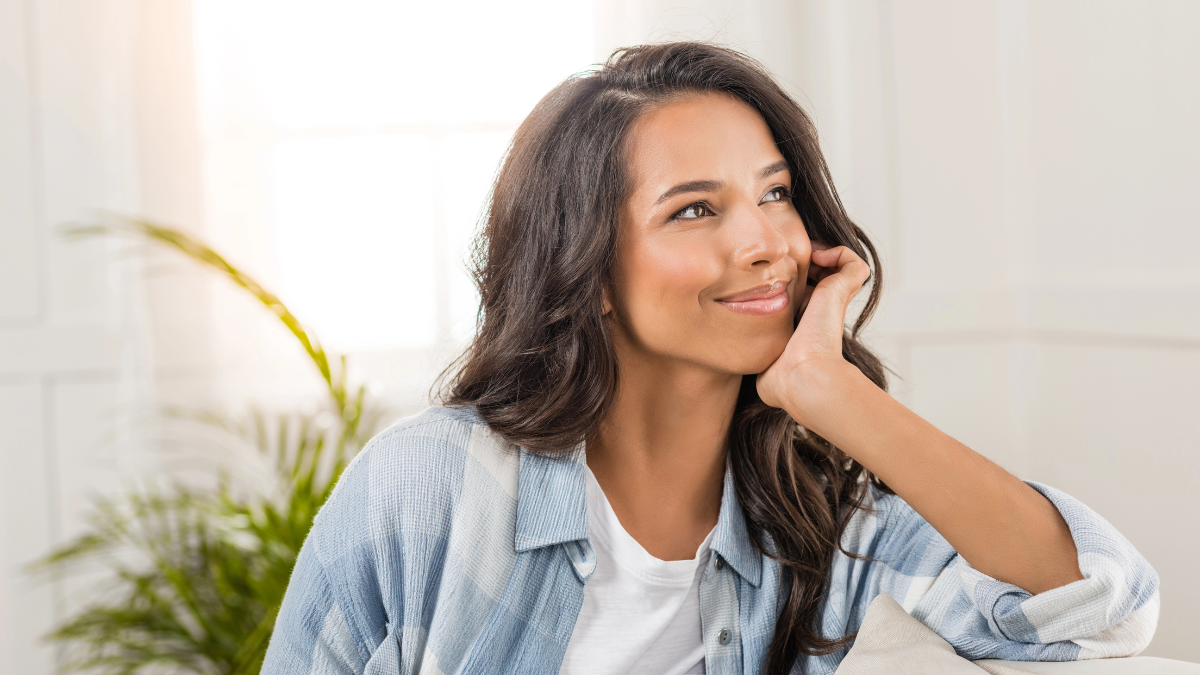 happy woman