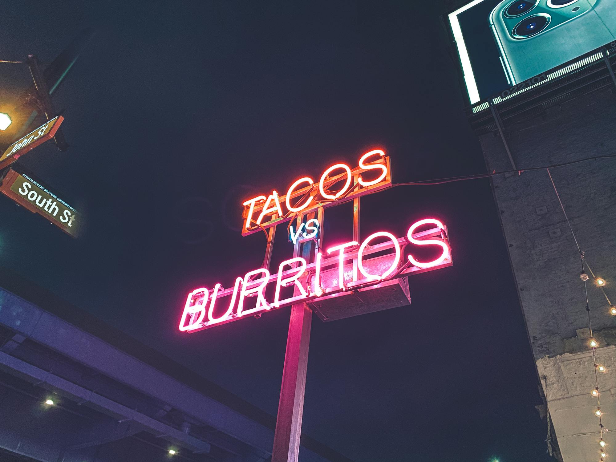 Pink and Orange Neon Light Signage