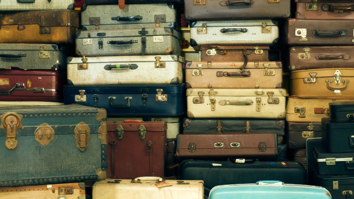 vintage suitcases