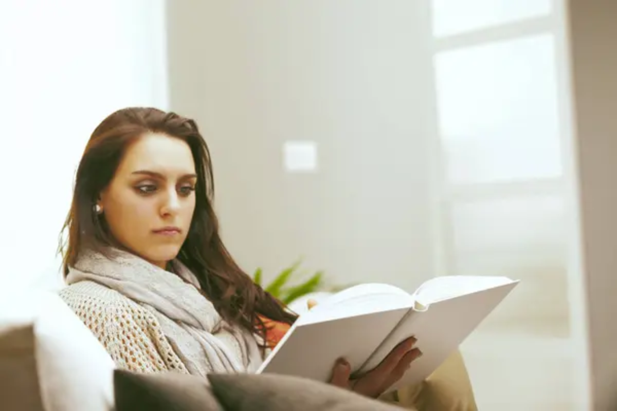 Woman Reading Book