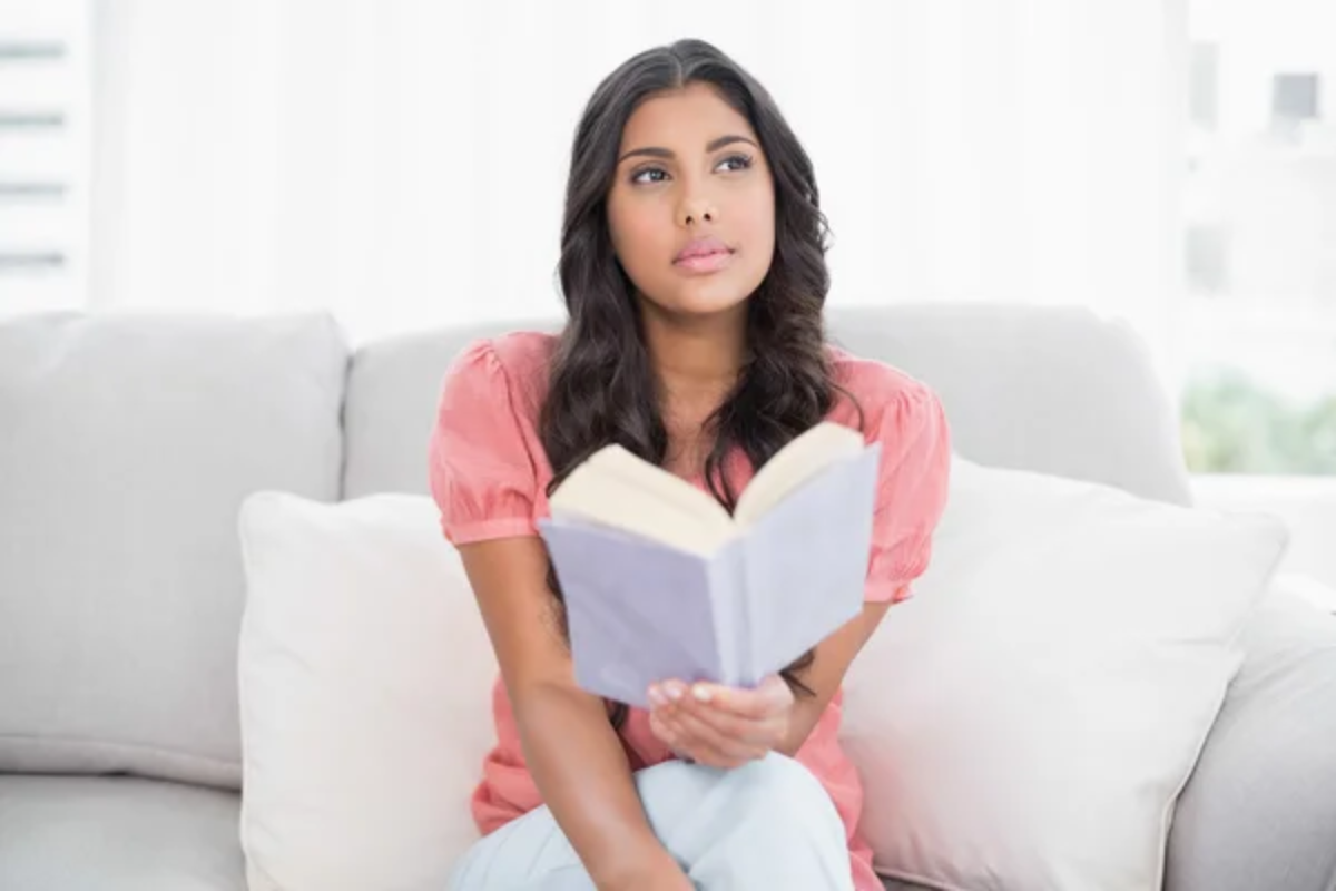 Woman Reading Book