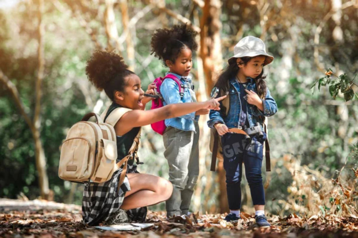 Children Hiking