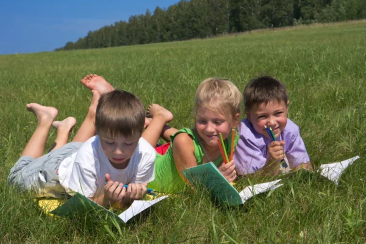 Children Outside Writing Journal