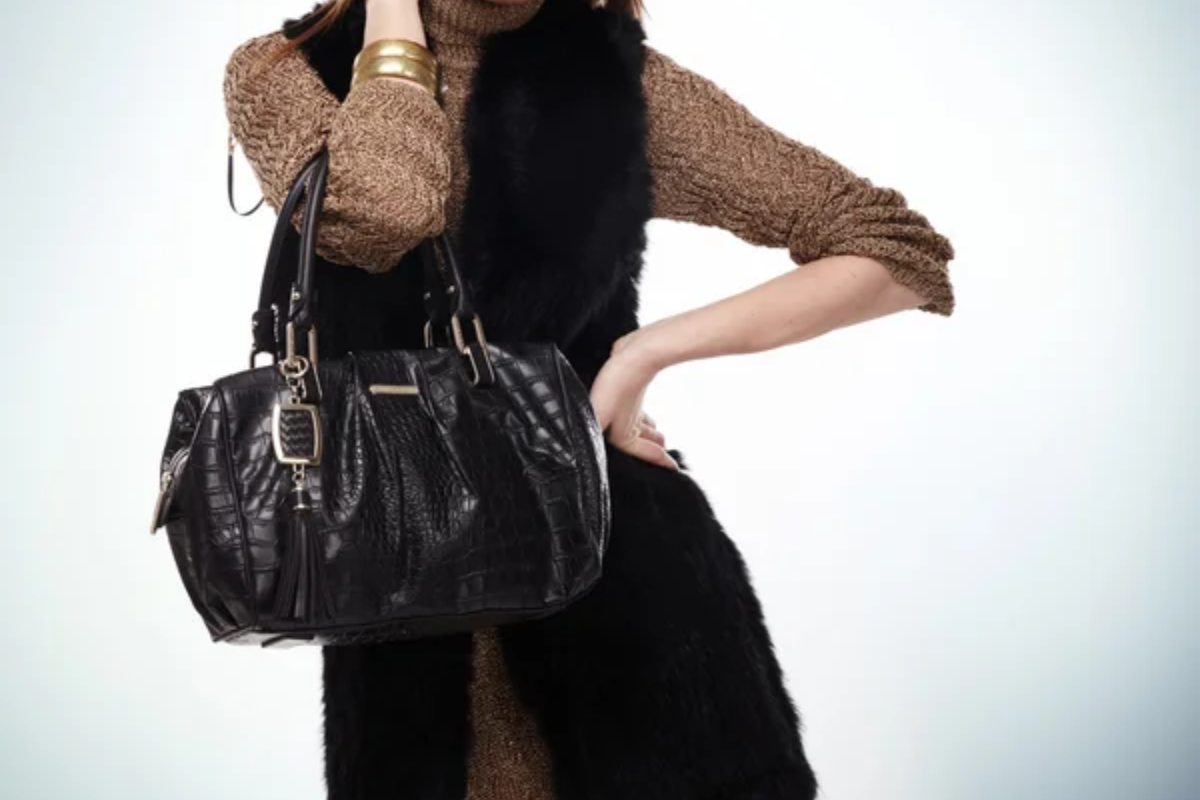 Fur Vest Dress