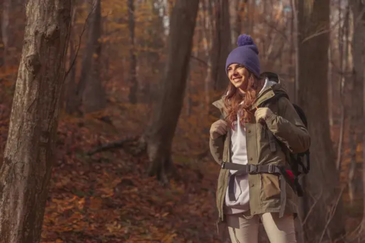 Woman Hiking
