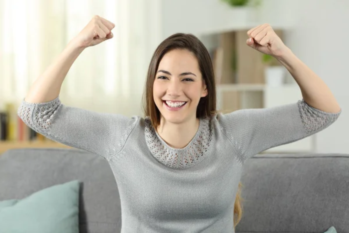 Proud Strong Woman