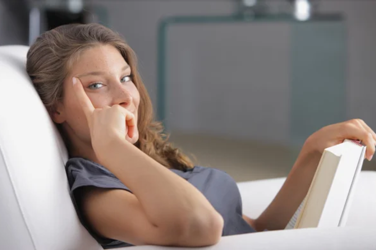 Woman Reading Book