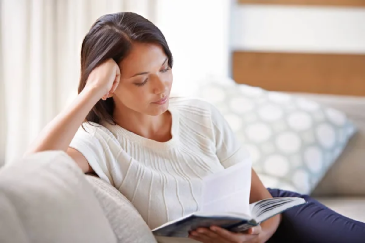 Woman Reading Book