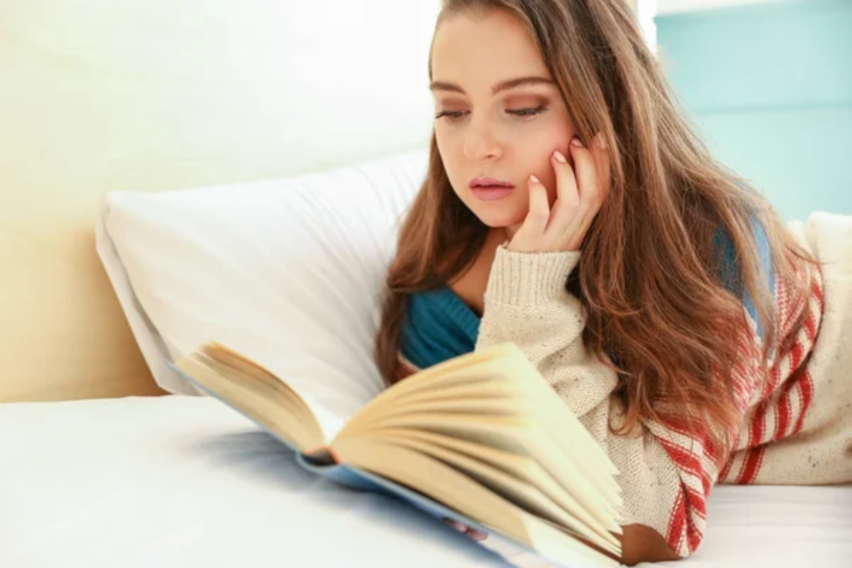 Woman Reading Book