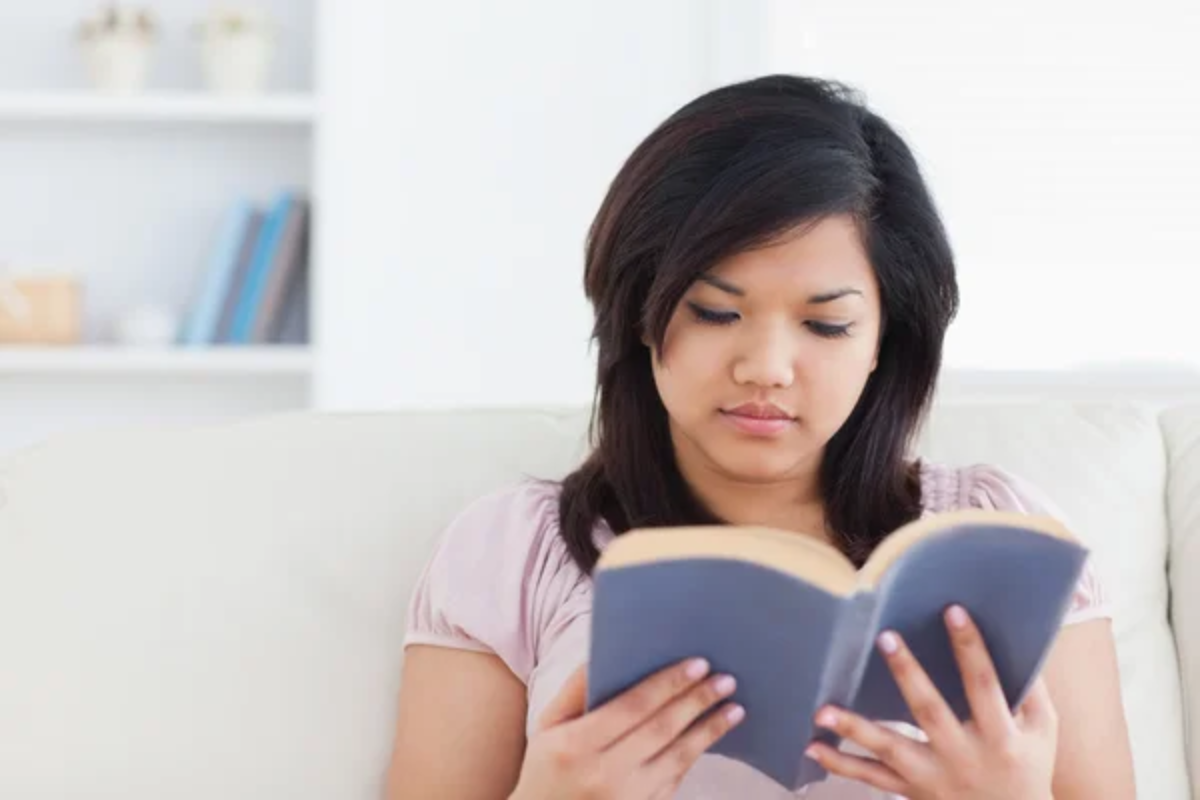 Woman Reading Book