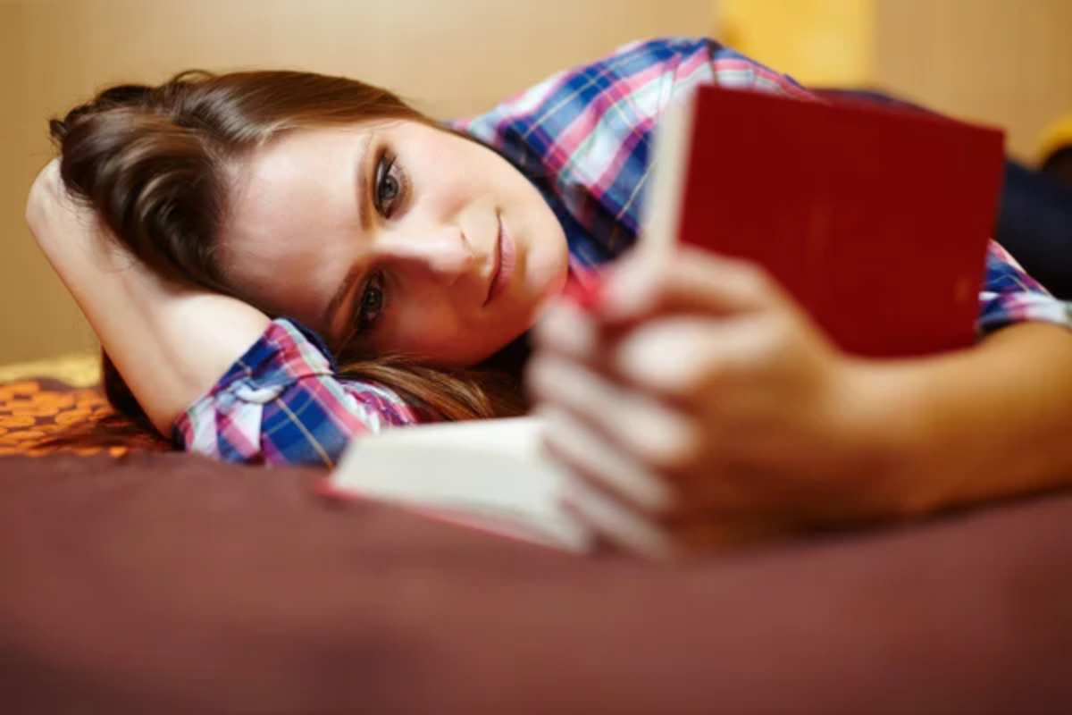 Woman Reading Book
