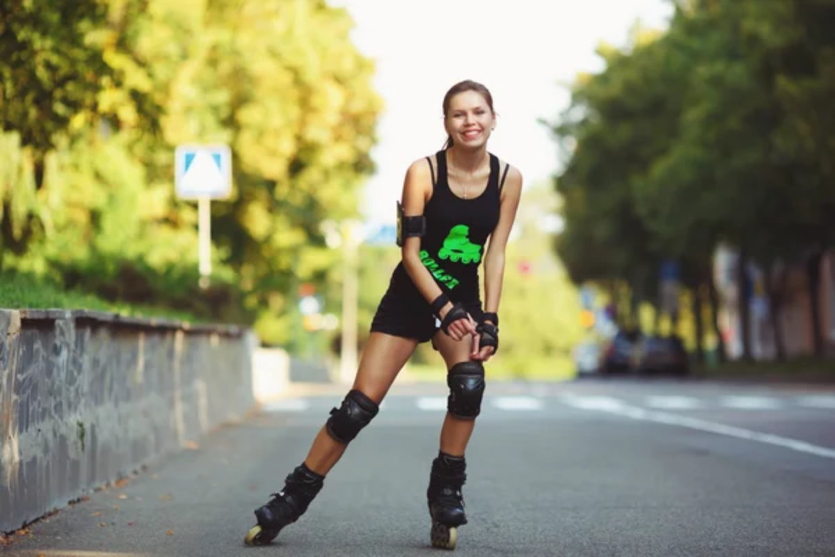 Roller Blading Exercise