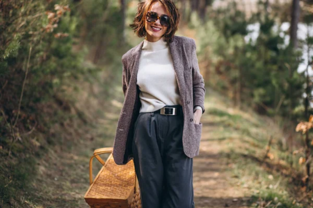 Sweater Blazer Pants