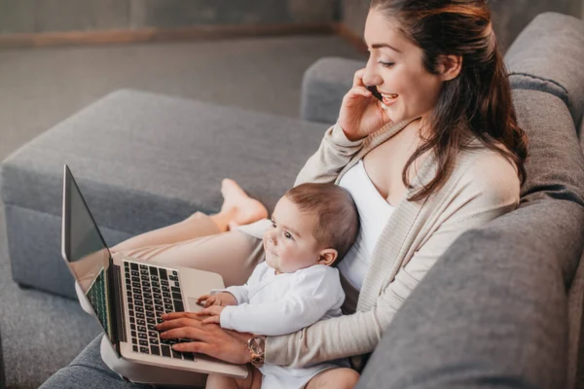 WFH Computer Baby