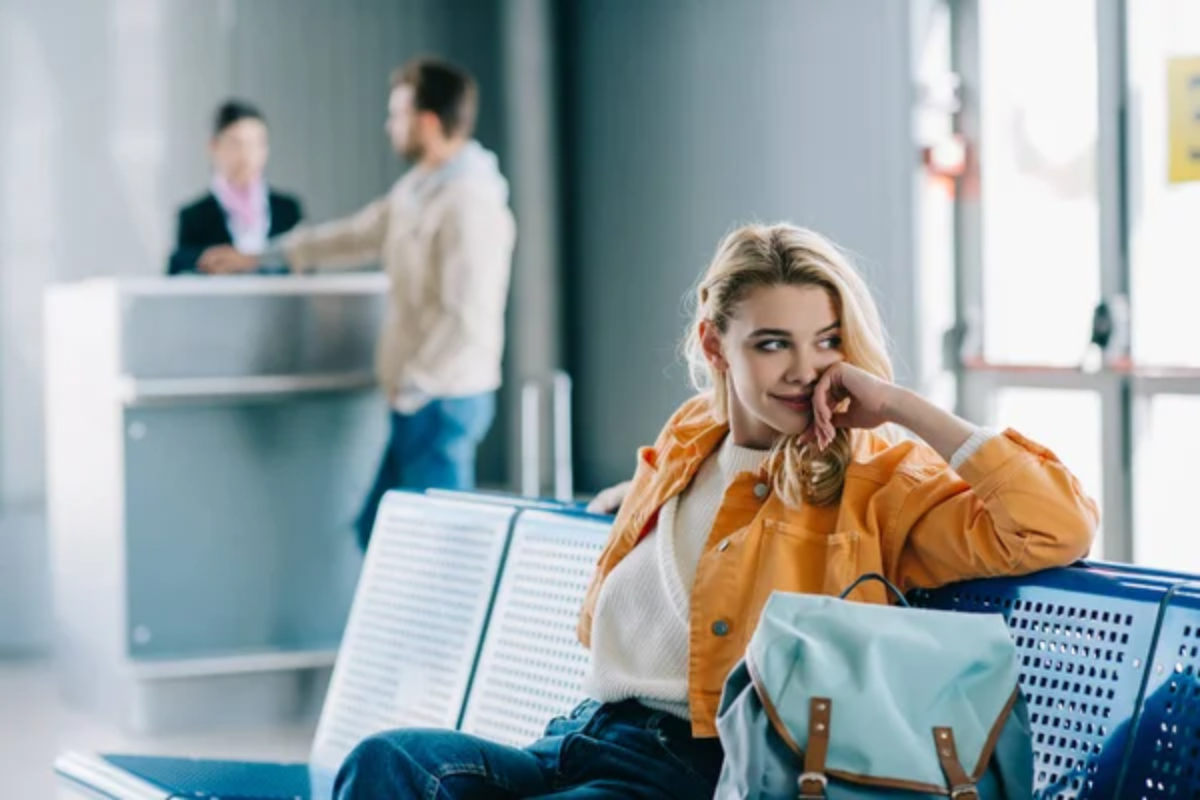 Woman Airport