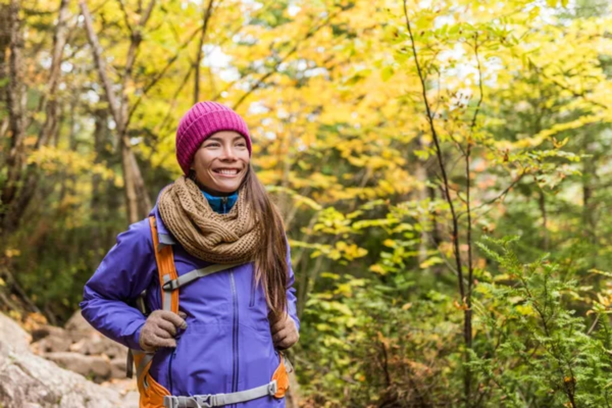 Woman Hiking