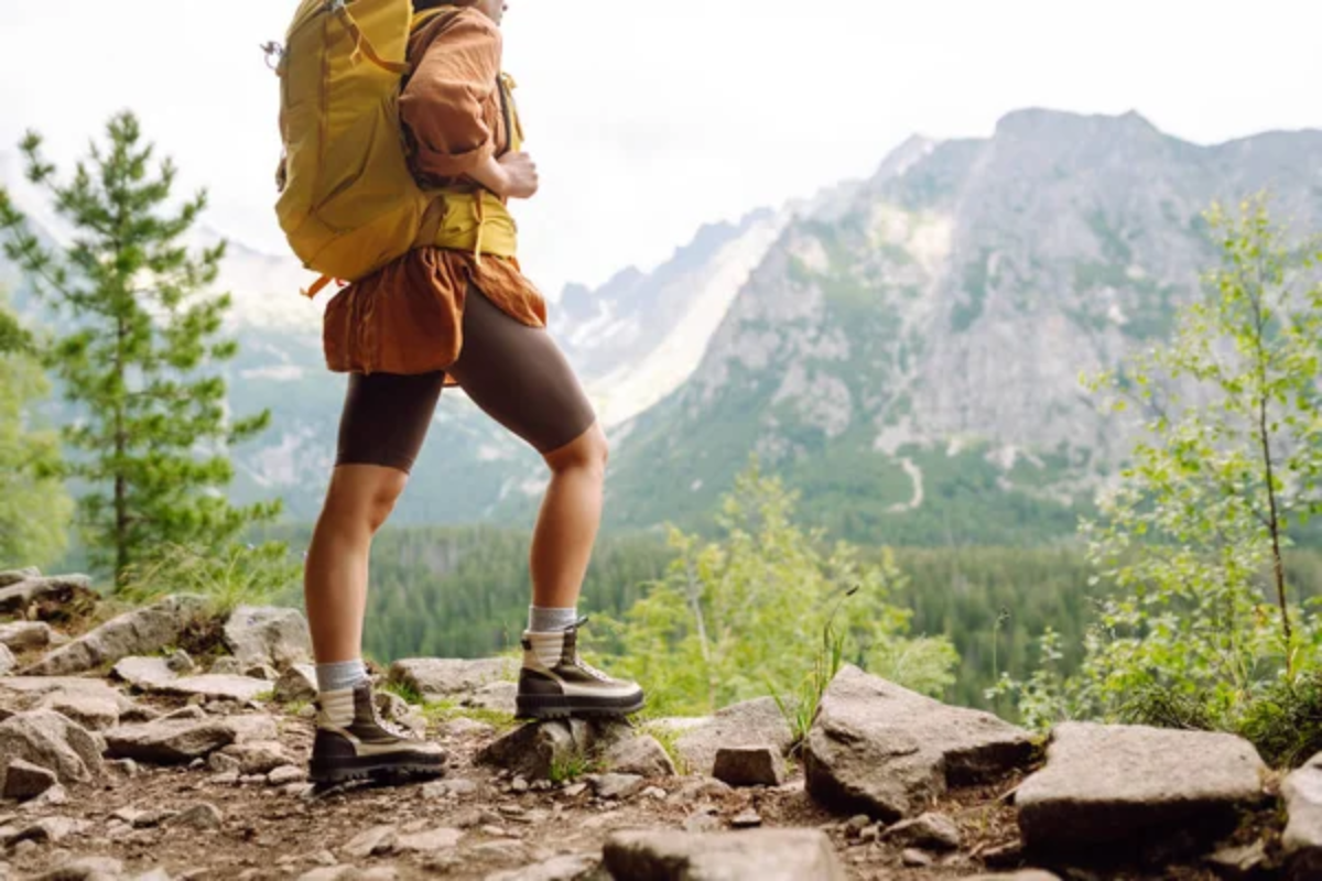 Woman Hiking