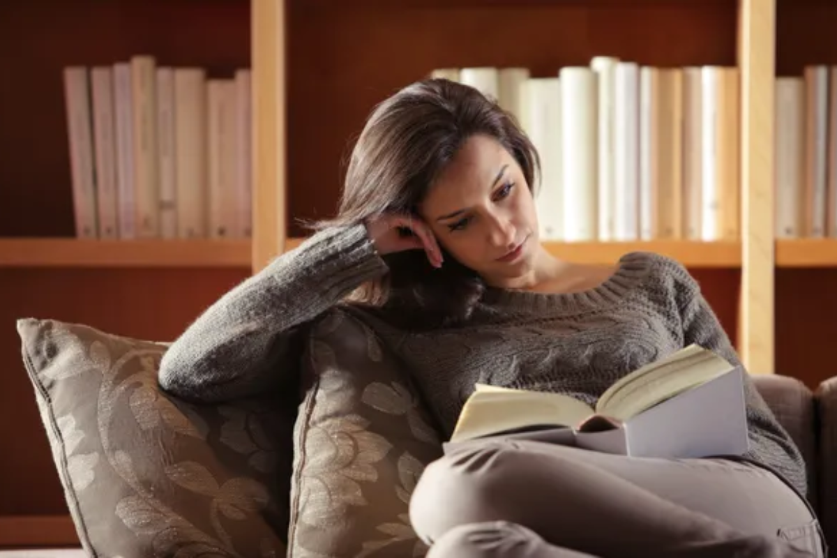 Woman Reading Book