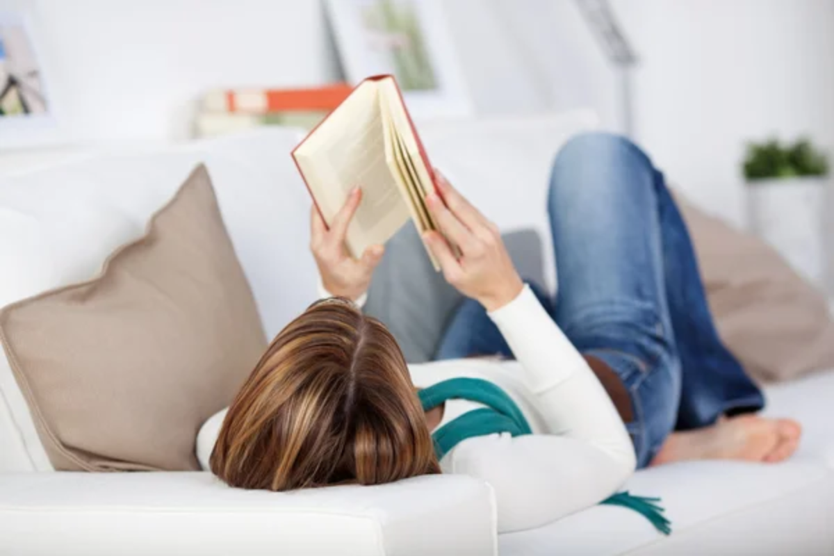 Woman Reading Book