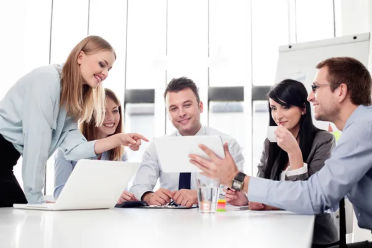 Woman Work Meeting