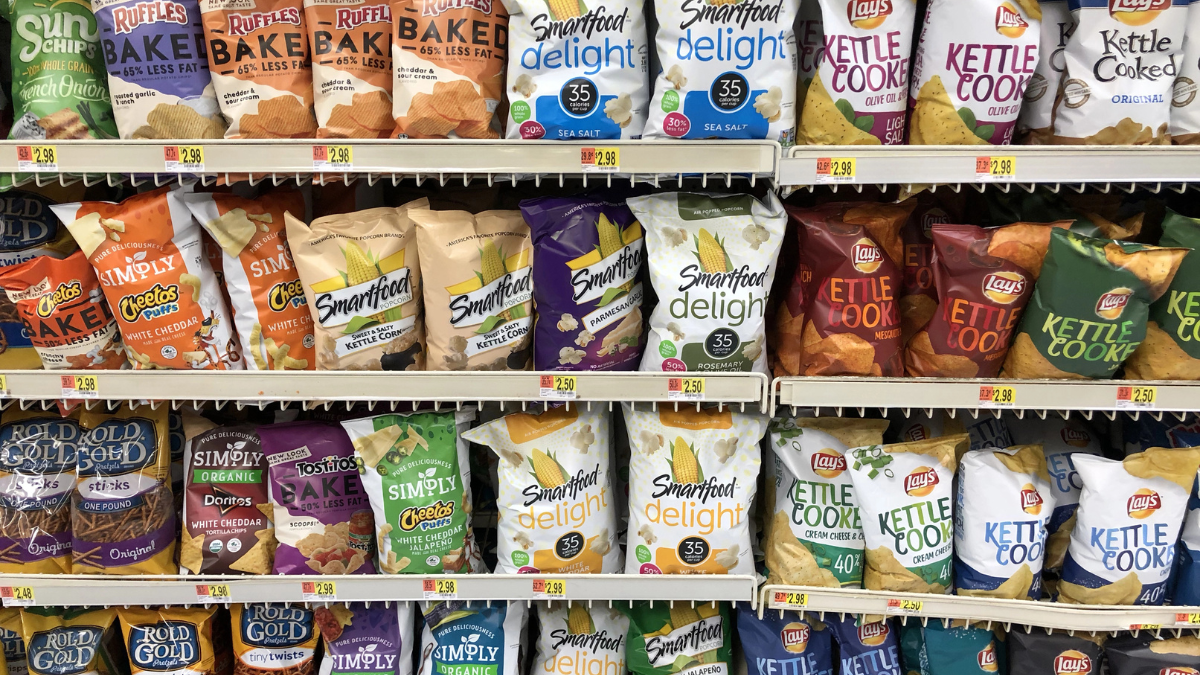 bags of snacks