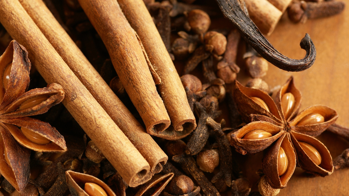 cinnamon and clove