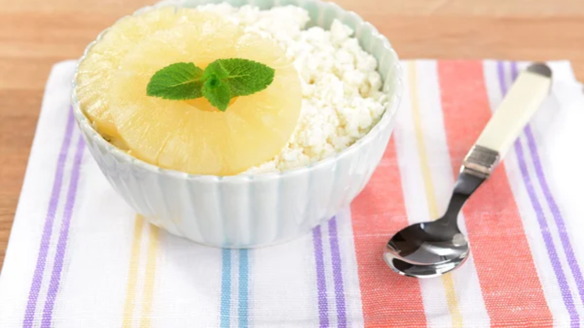 cottage cheese and pineapple