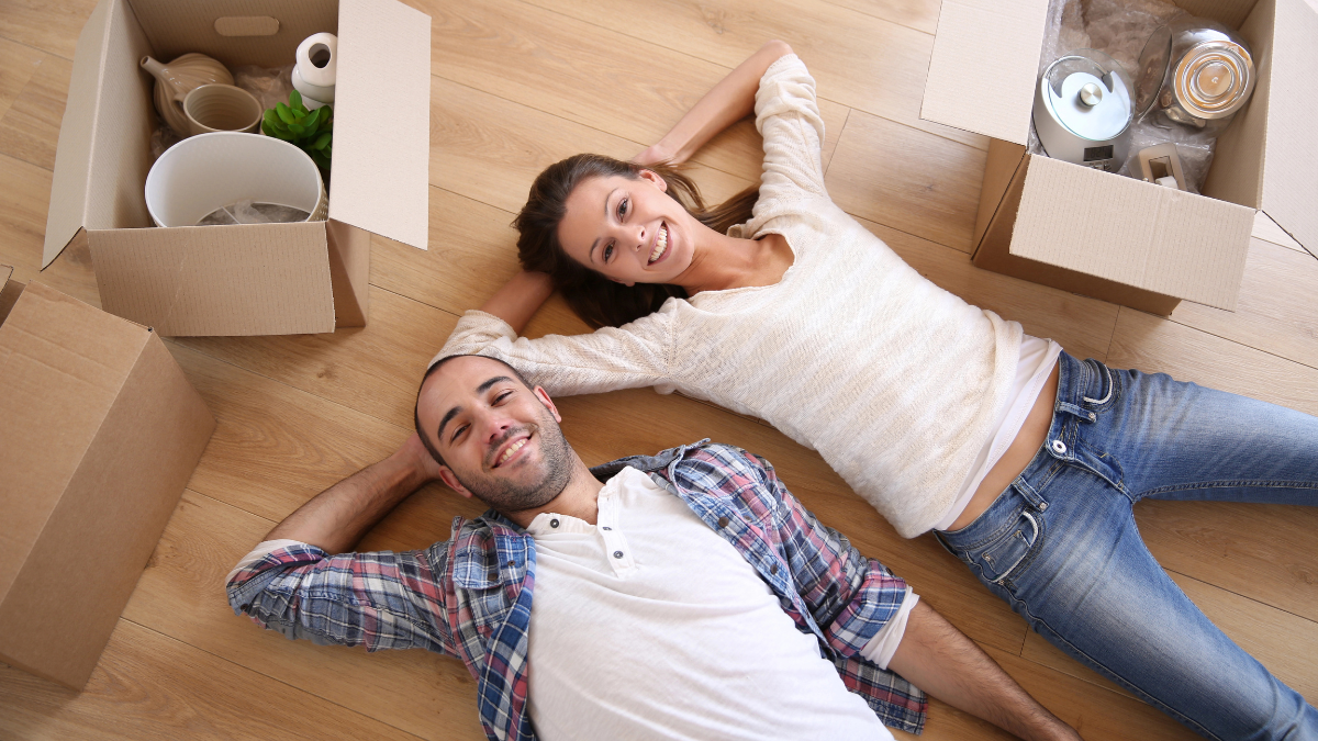 couple moving in