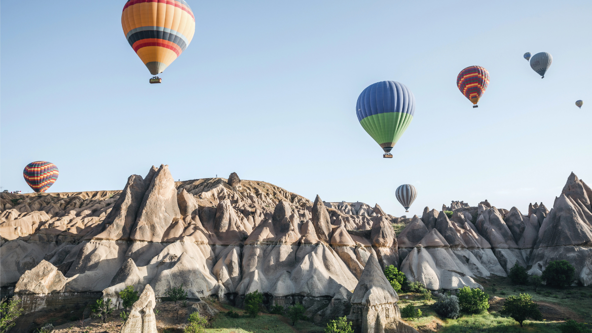 hot air balloon