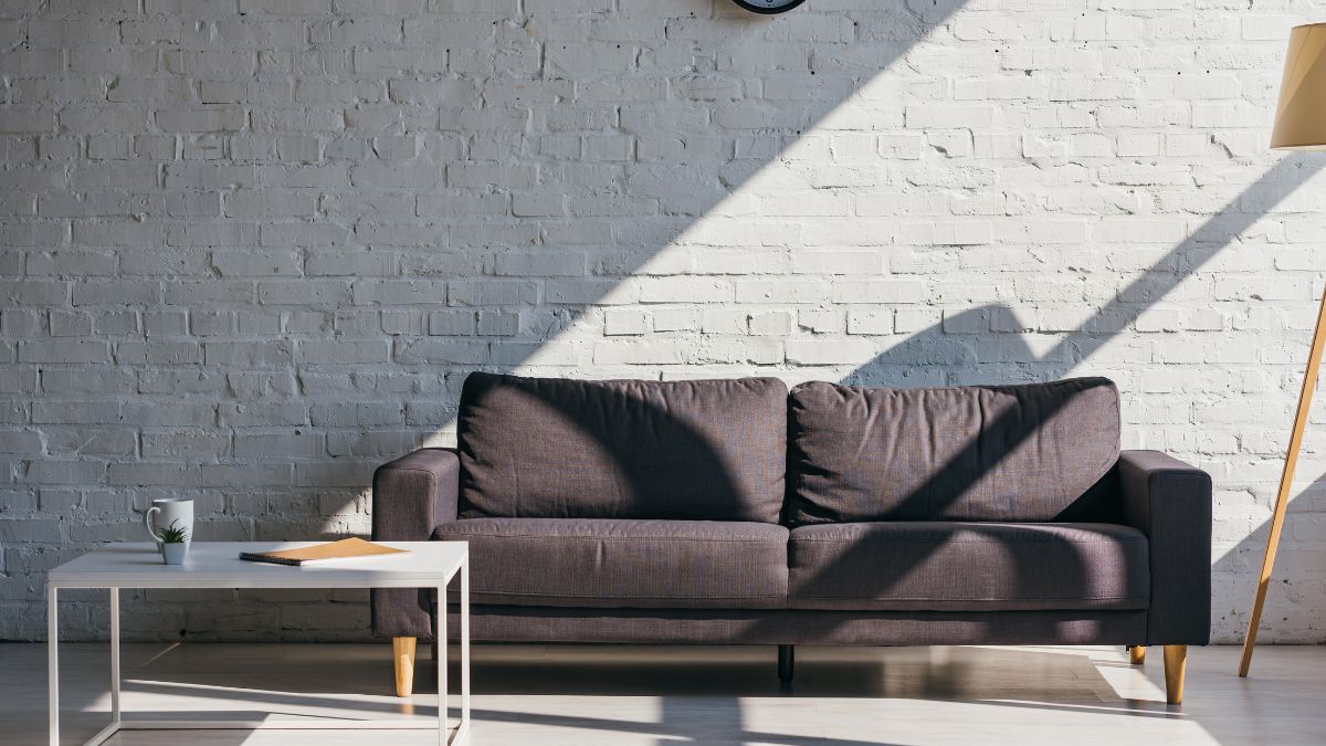 living room with natural light
