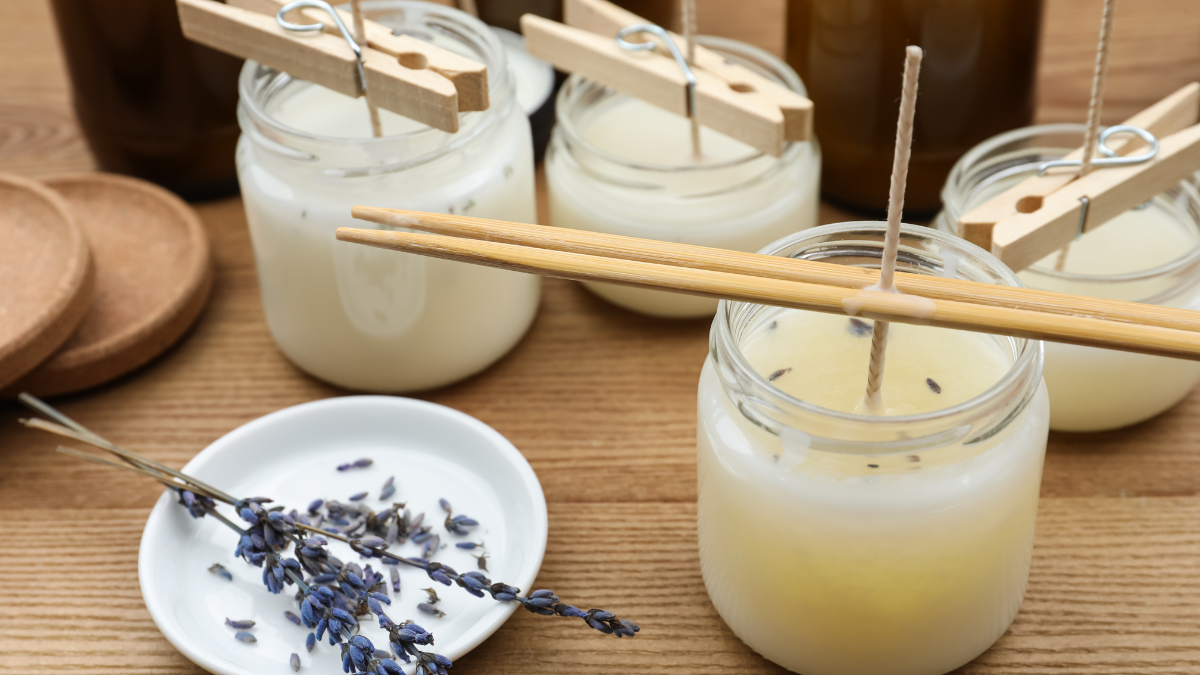 making candles