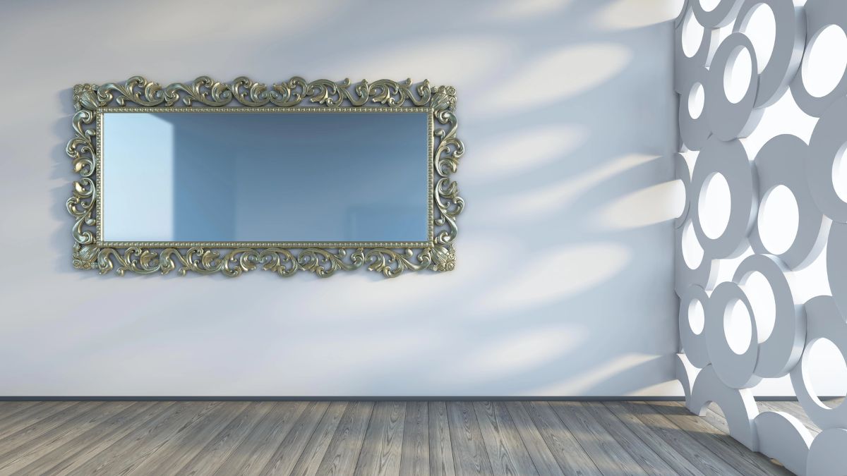 mirror hanging