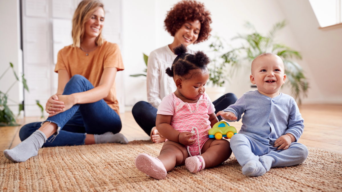 mothers with babies