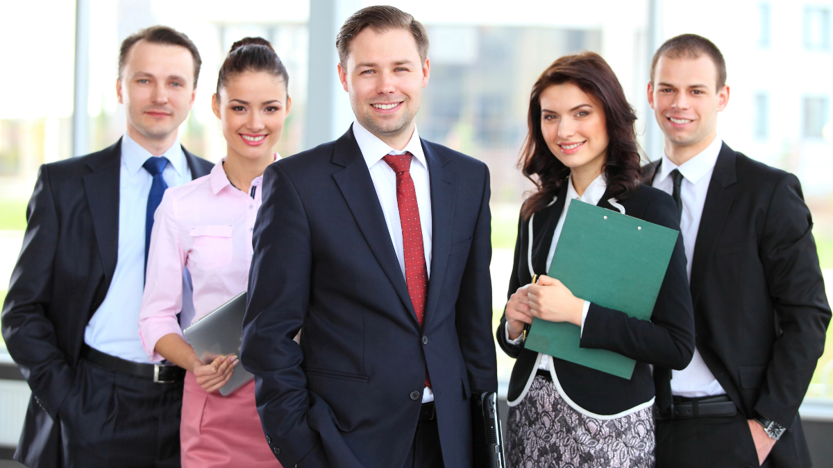 people in business attire
