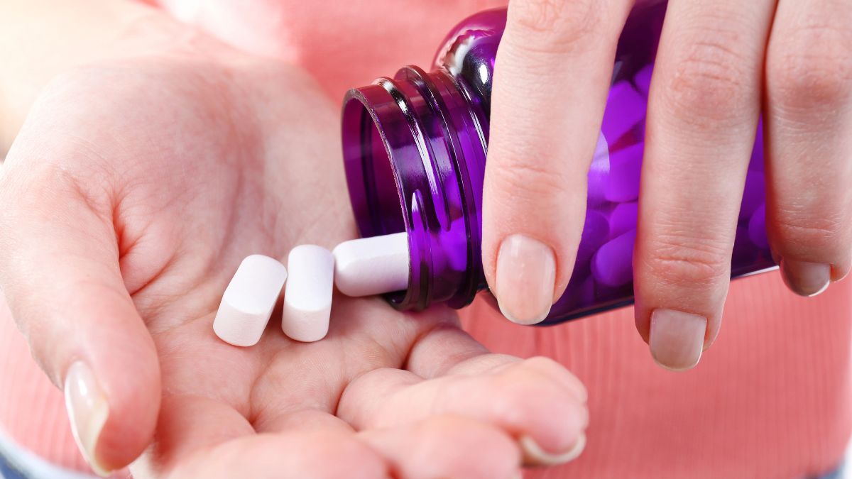 pills purple bottle